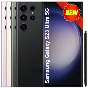 NEW Sealed Samsung Galaxy S23 Ultra 5G 256GB/512GB FACTORY UNLOCKED Smartphones - Picture 1 of 31