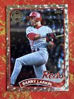 2024 Topps Barry Larkin #89B-51 1989 Design Silver Foil Mega Box Cincinnati Reds