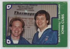 1984 TCMA Minor League Mark Schimming Sam Bernabe #248