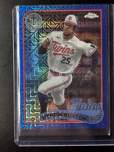 2024 Topps Series 1 Byron Buxton Mojo BLUE /150 Silver Pack Twins #T89C-62 - Picture 1 of 2