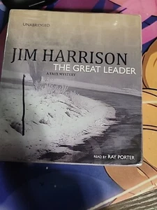The Great Leader: A Faux Mystery Jim Harrison Audiobook Sealed - Picture 1 of 2