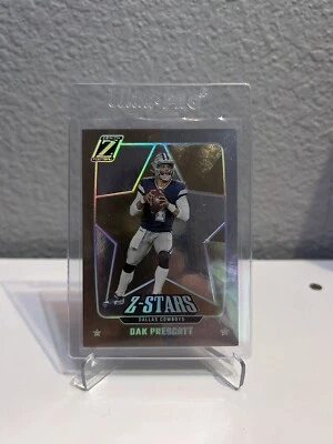2022 Panini Zenith Dak Prescott Z-Stars Gold Insert ZS-21 Dallas Cowboys - Image 1 of 2