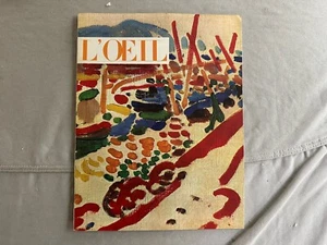 L'Oeil Magazine Art No. 103-104 July August 1963 Vintage Issue French Art - Picture 1 of 2