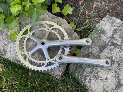 Campagnolo Record Crankset - 10 Speed - 53/39 Chainrings - 172.5mm Crank Arm - Image 1 of 4
