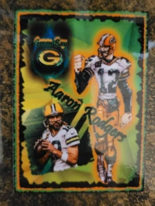 Aaron Rodgers Custom Art Trading Card - Green Bay Packers - Beschreibung lesen - Bild 1 von 1