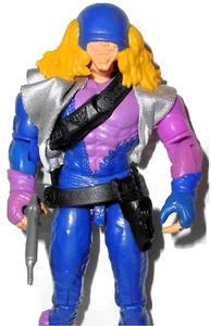 C.O.P.S n Crooks 1988 HYENA casco gilet cintura pistola vintage poliziotti 6 pollici 1989 hasbro - Foto 1 di 4