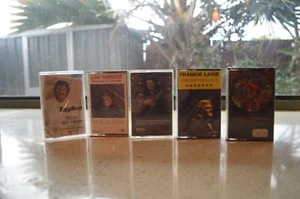 20 ASSORTED NEW SEALED CASSETTE TAPES! TONY BENNETT JOHNNY RIVERS THE RIVIERAS - Picture 1 of 5