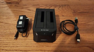 Sabrent EC-HD2B USB 3.0 to SATA I/II/III Dual Bay External Hard Drive Docking - Image 1 of 4