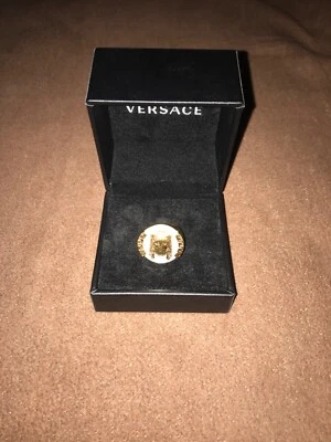 Versace Ring "La Maschera", Größe IT 17, Gold - Bild 1 von 4