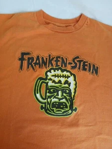 FRANKEN-STEIN Bier Trinkstein Horror SPASS College T-Shirt Unisex Gr. M - Bild 1 von 5