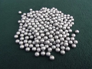 50 9.5 mm approx round lead balls catapult slingshot ammo - Picture 1 of 2