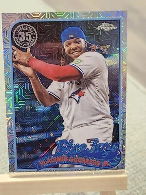 2024 Topps Series 1 Chrome Silver Pack Mojo Vladimir Guerrero Jr. #T89C-24 - Image 1 of 2