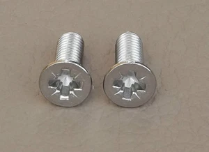 Suzuki GSF600 Bandit Front Brake Reservoir Lid Cap Screws Stainless - Picture 1 of 1