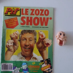 Z 19 BD PIF GADGET MIT GADGET NR. LE ZOZO SHOW POSTER JOHNNY HALLIDAY - Bild 1 von 5