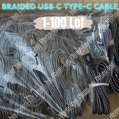 Wholesale 10ft USB Type C Fast Charger Cable Charging Cord For Samsung iPhone 15 - Image 1 of 4