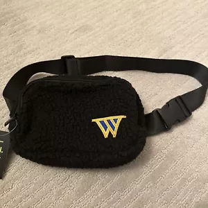 Golden State Warriors Sherpa Fuzzy Fannypack Beltbag - Picture 1 of 4