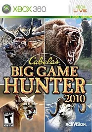 Cabela's Big Game Hunter 2010 (Microsoft Xbox 360, 2009)
