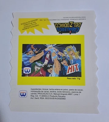 SAINT SEIYA ABOUT EMPTY  Set 3/24 PERU 1995  WINTER'S  HIT Reedition ENVELOPE - Image 1 of 3