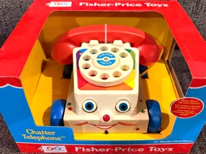 Fisher-Price Chatter Telephone NEW IN BOX Pull Along Toy - Picture 1 of 8