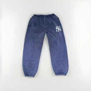 New York Yankees Fanatics Sweatpants Distressed Look NWT - Picture 1 of 5