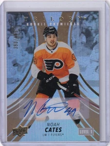 Noah Cates Rookie Premieres Auto card 108 #d 363/449 2022-23 Trilogy - Picture 1 of 2