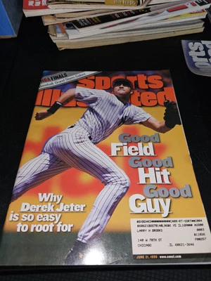 1999 June 21, Sports Illustrated Magazine, Why Derek Jeter Is  Easy To Root For - Image 1 of 2