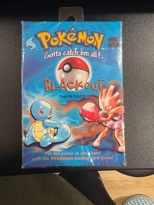 Mazzo tematico Wizards of the Coast Pokemon Blackout sigillato - Immagine 1 di 4