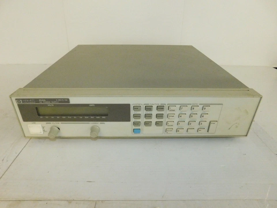 HP HEWLETT PACKARD  6542A DC POWER SUPPLY 0-20V/0-10A (QXG71) - Image 1 of 4