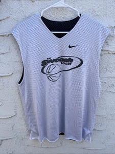 Gr. M Vintage Wende Nike Swoosh League Trikot - Bild 1 von 7