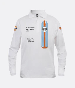 Herren-Poloshirt mit langem Ärmel Gulf - Steve McQueen - Bild 1 von 61