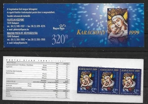 Ungheria - 1999 Libretto di francobolli natalizi 32 piedi come da foto - Foto 1 di 1