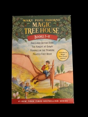 Magic Tree House Box Set Books 1-4 With Poster by Mary Pope Osborne - Image 1 of 4