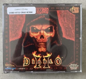 Diablo II (2) PC Cd Rom Game - 3 Cd Disc Set - No Manual - Picture 1 of 4