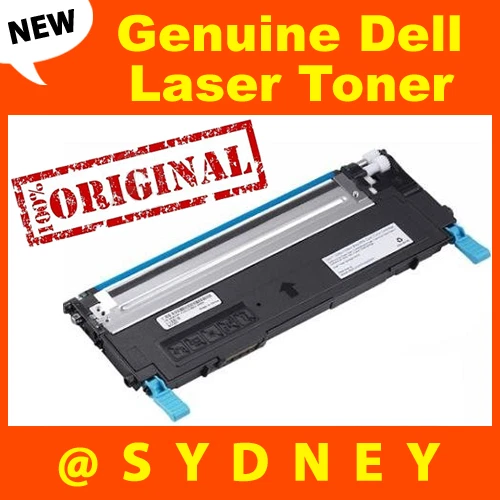 New Genuine DELL Cyan Toner Cartridge for Dell 1230c/1235cn C815K J069K 330-3015 - image 1 of 1