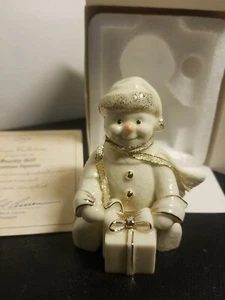 Lenox Snowy Gift Schneemann Figur - Bild 1 von 3