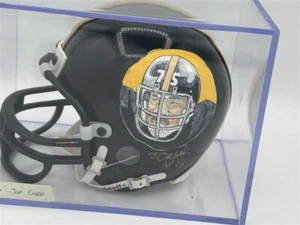 Mini casco Joe Green autografato firmato Pittsburgh Steelers - Foto 1 di 5