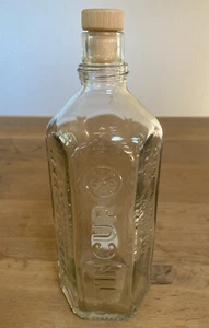 Tin Cup American Whiskey 750 ml  Empty Glass Liquor Bottle Display/Crafting/Art - Picture 1 of 6