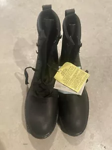 Stivali da lavoro uomo Work America NUOVI S5 759 pelle marrone lavoro 10,5 E2 pelle - Foto 1 di 12