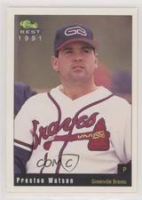 1991 Classic Best Greenville Braves Preston Watson #8