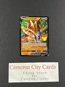 Zamazenta V 018/025 Pokémon TCG Celebrations Holo Rare Collection - Picture 1 of 1