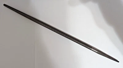 10" JOHNSON ROUND FILE TAPERED [DOUBLE CUT] [SECOND-CUT] (QTY:1) 10 INCH USA NOS - Image 1 of 4