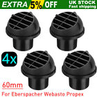 4pc Heater Duct Ducting 60mm Warm Air Vent Outlet For Eberspacher Webasto Propex