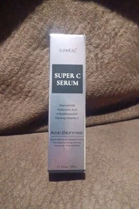 SunHeal Skincare Vitamin Super C Serum Age Defying Hydrating Smoothing Exp 11/27 - Picture 1 of 4