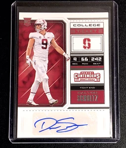 2018 PANINI CONTENDERS DRAFT DALTON SCHULTZ RC AUTOGRAPH COWBOYS TEXANS AUTO - Picture 1 of 2