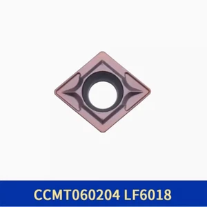 10pcs CCMT060204 LF6018 CCMT21.51 turning inserts CCMT for stainless steel - Picture 1 of 2