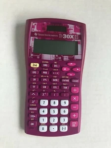 texas instrument calculator ti-30x iis pink - Picture 1 of 5