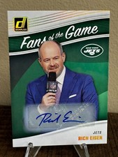 2023 Panini Donruss RICH EISEN NFL Fans Of The Game Auto - NY JETS - Autograph