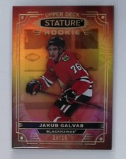 2022-23 Upper Deck Stature Base Rookies Orange Jakub Galvas /15