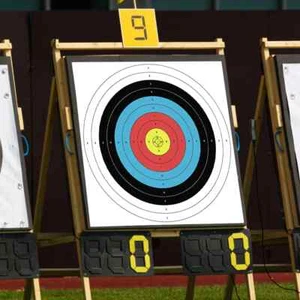 40x40cm 10pc Archery Targets Paper Face Durable Practice Training for Arrow Bow - Picture 1 of 24