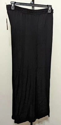 XCVI Women's Plus Black Wide Leg Pull on Palazzo Pants Boho Size 2X  - Image 1 of 4